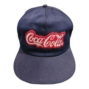 Coca-Cola AJD Cotton Snapback Hat‎ Cap Made in USA